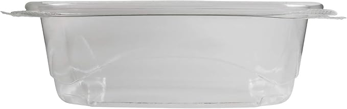 Karat PET Hinged Deli Containers with Lids - Perfect for Pasta Salads, Fruit, Deli Sides, and Home Meal Prep - Clear Plastic Food Containers, Take Out Containers (12oz) - Image 6