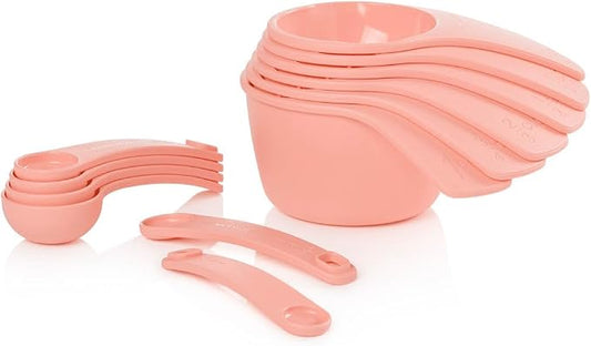 Tupperware Measuring Cups and Spoon Set in Sweet Morning, Large by Tupperware