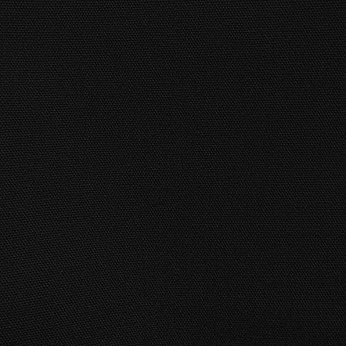 17x17-Inch Cotton-Feel Cloth Napkins, Black, Set of 120 | Bulk Case of 10 Dozen, Square, 100% Spun Polyester Fabric, MJS-Spun Construction, Cotton-Like Hand, Machine Washable - Image 3