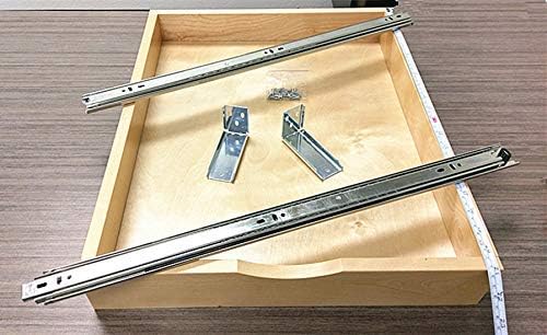 Elysian Slide-Out Tray Organizer, 32" W × 21" D Pull-Out Cabinet Drawer with Full-Extension 35mm Ball-Bearing Rails, Roll-Out Storage Shelf for Kitchen Base Cabinets - Image 7