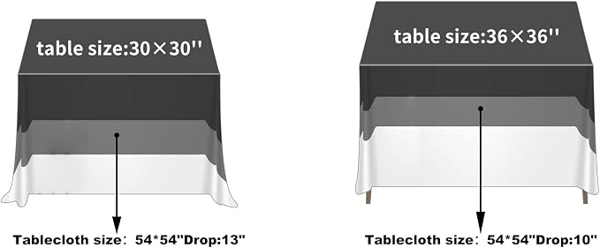 Cupuamon 2 Pack Waterproof Polyester Fabic Square Checkered Tablecloth，54x54 Outdoor Table Cloth，Oil Stain Prevention Table Cloth for Pinics and Parties（Pink and White） - Image 9