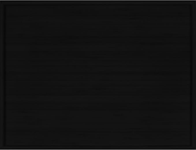 Bamboo Serving Tray - 17" x 13" x 0.75" - Black - 3 Units by BambooMN
