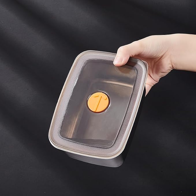 GIUOIDUO 20 PCS Food Storage Containers with Lids Airtight (10 Containers & 10 Lids)，stainless steel food containers leak proof storage box with lid Locking Food Storage Container freezer storage - Image 8