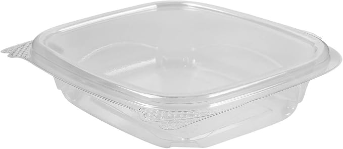 Karat [8oz -200 ct Small Clamshell Containers with Lids, For Berries, Fruits, Nuts, and Home Meal Prep - Clear Plastic Food Containers, Take Out Containers - Image 5