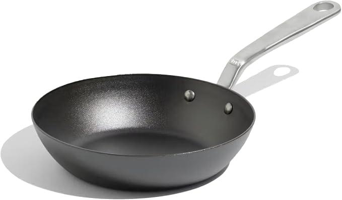 Made In Cookware - Seasoned 8" Carbon Steel Frying Pan - Professional Cookware - Crafted in Sweden - Induction Compatible by Unknown