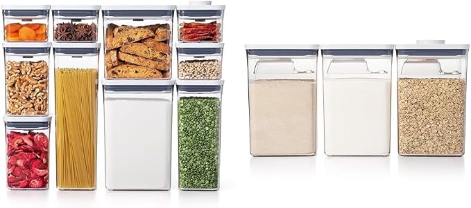 OXO Good Grips Container Set (16 pieces) | OXO Good Grips Canister Set (6 pieces) by Unknown