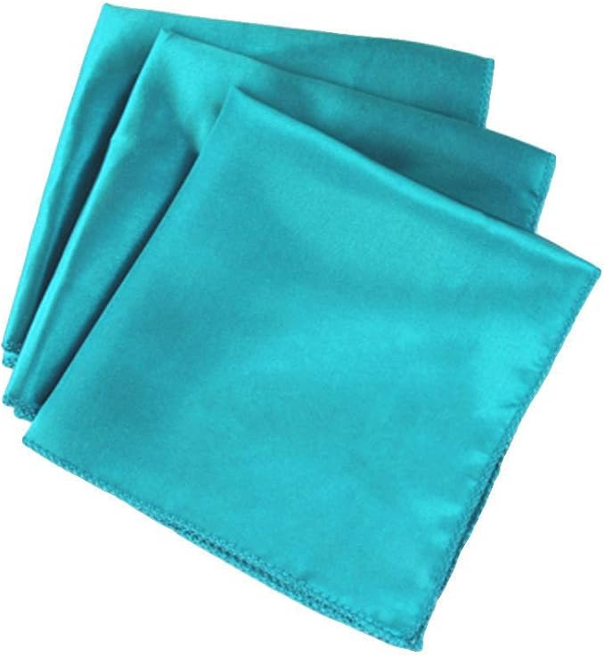MDS® Pack of 200 Satin Napkins 12 x 12 Inch, Soft Silky Reusable Cloth Dinner Table Napkins for Wedding Décor, Reception, Birthday, Parties, Banquets, Catering, Restaurants & Hotel - Teal - Image 7