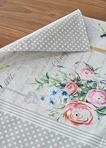Maison d' Hermine Champ De Mars Bundle Set 100% Cotton Set of 4 Napkins (20 Inch by 20 Inch) and Set of 4 Place Mats (13 Inch by 19 Inch) - Image 8