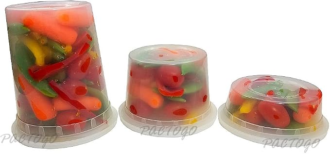 8 16 32 oz. Round Plastic Deli Soup Containers w/Lids Microwavable BPA Free (Pack of 72 Sets Each) - Image 3