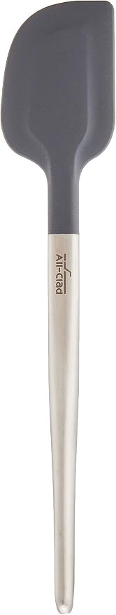 All-Clad Specialty Silicone Kitchen Gadgets Spatula Kitchen Tools, Kitchen Hacks Silver, Stainless Steel and Black - Image 2