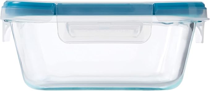 Snapware Glass Total Solutions (12-Pack) Food Storage Containers Set | Airtight & leakproof plastic locking BPA-free lids, freezer, dishwasher, microwave safe - Image 4