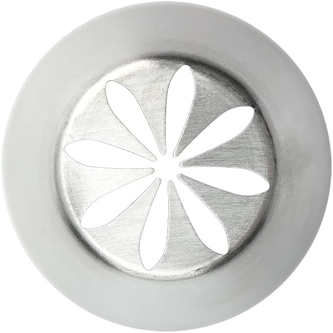Restaurantware-Russian Piping Tip, 1 Flower Cake Decor Piping Tip - #6, Corrosion-Resistant, Stainless Steel Decorating Tip For Frosting, Dishwashable, Decorate Cupcakes, Cakes, or Cookies by Restaurantware