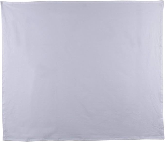 100% Cotton Flour Sack Towels – 12 Pack, 27x27 Inches, White, Lint-Free, Pre-Washed, Hemmed Edges – Reusable Kitchen Towels for Cleaning, Embroidery, Printing & Crafts - White - Image 8