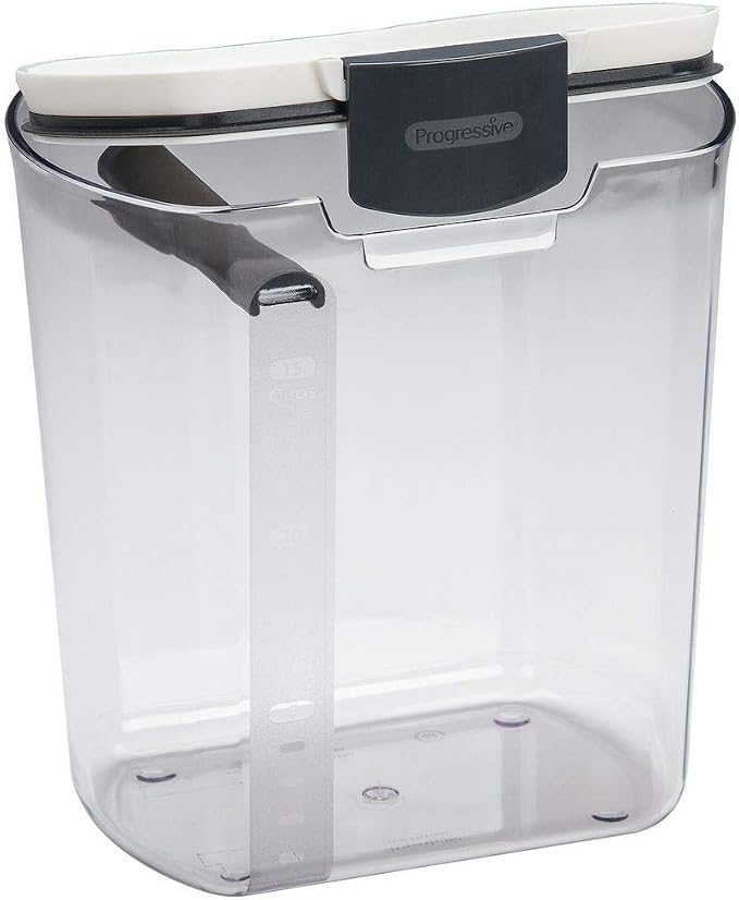 Progressive ProKeeper Baker's Airtight Kitchen Storage Canister Container Set for Flour, Sugar & More, Keeps Ingredients Fresh, with Accessories (Multicolor, 6- Piece) - Image 3