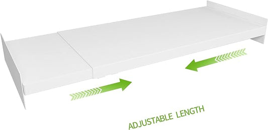 Expandable Closet Shelf Organizer, Adjustable Shelves, Small 1 Pack | Expandable Fit, Adjustable Levels, DIY Divider Use, Closet/Pantry Storage, Small Size, Space-Saving by SOFRON