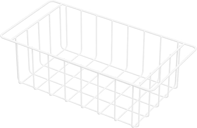 17.5 Inch Chest Freezer Organizer Storage Baskets Bins Metal Wire, Settle freezer chaos and reduce food waste effectively, Durable, Fully Use Space, Improve Air Circulate, 2 Pack - Image 2