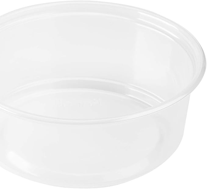 Karat [8oz - 500 ct] Clear PP Plastic Round Deli Food Container for Hot and Cold Food, BPA-Free, (FP-DC8-PP) - Image 4