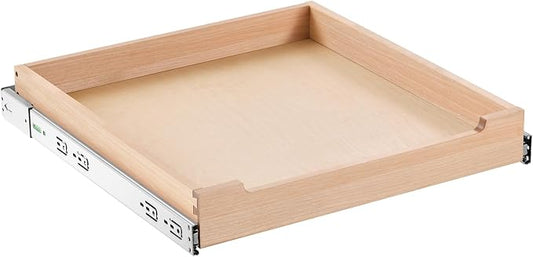 VEVOR Pull Out Cabinet Organizer, 20"W x 21"D Cabinet Drawer, Soft Close Slide out Shelf, Heavy-Duty Sliding Wood Drawer, Bottom Mount Size（20.5"W x 23"D）and Side Mount Size（21"W x 23"D） by VEVOR