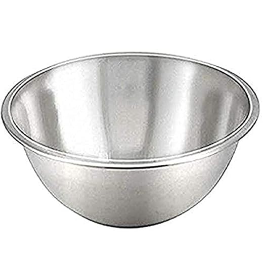 Tiger Chef Mixing Bowls Standard Weight Stainless Steel, Mirror Finish, 8 Quart, 1 Pack by TigerChef