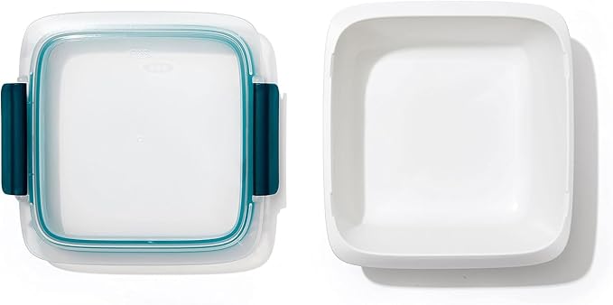 OXO Good Grips Prep & Go Sandwich Container 4.3 Cups/1.02 L - Leakproof Food Storage for Sandwiches & Leftovers, 4 Pack - Image 4