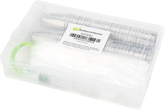 Restaurantware Pastry Tek Russian Piping Tips Set 68 Piece Durable Cake Decorating Kit - 57 Piping Tips 10 Piping Bags Stainless Steel Piping Bags And Tips Set 1 Tri-Color Coupler - Image 2