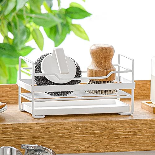 アストロ Astro 711-51 Sponge Rack, Approx. W 7.1 x D 3.1 x H 3.6 inches (18 x 8 x 9.2 cm), Sponge Rest, Sponge Holder, Detergent Rack, White - Image 7