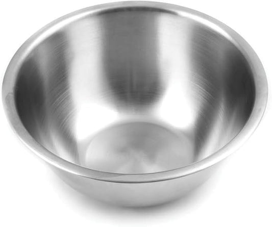 Fox Run Stainless Steel Small Mixing Bowl, 7.25 x 7.25 x 3.75 inches, Metallic by foxrunbrands