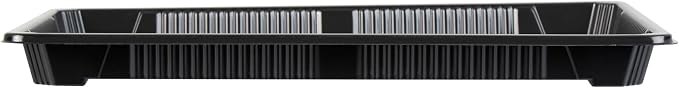 Restaurantware Plastic Sushi Trays 100 Pack of 10 x 7.2 x 1.77 Inch With Clear Lids Leak-Resistant Sushi Take Out Boxes Stackable Containers For Grab-And-Go - Image 20