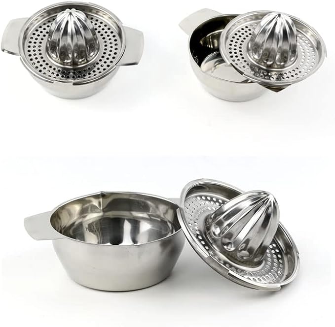 Stainless Steel Lemon Squeezers, Manual Juicer Lime Citrus Orange Fruit Hand Press Squeezer - Image 6