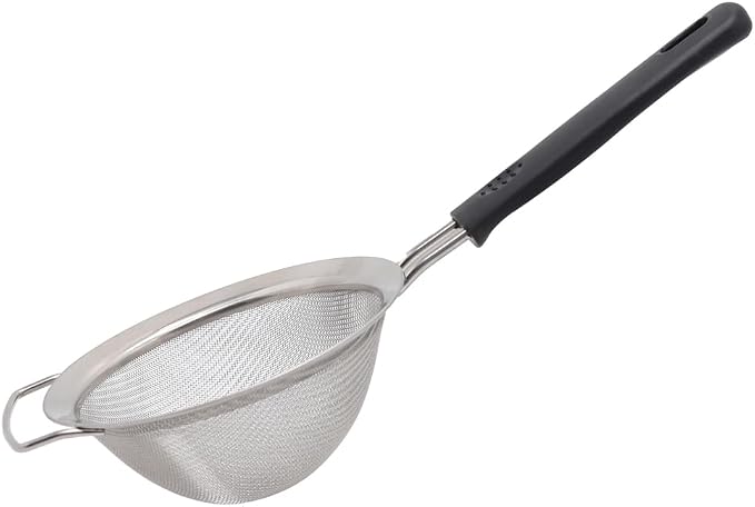 Buckingham Stainless Steel Fine Mesh Sieve Strainer Rust-Free, Durable Strainers (14cm) by Buckingham
