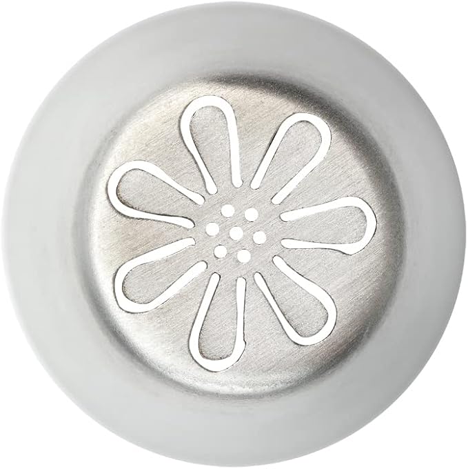 Restaurantware-Russian Piping Tip, 1 Daisy Cake Decor Piping Tip - #2, Corrosion-Resistant, Stainless Steel Decorating Tip For Frosting, Dishwashable, Decorate Cupcakes, Cakes, or Cookies - Image 2