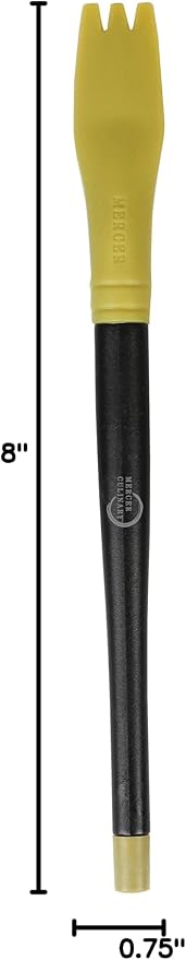 Mercer Culinary Silicone Lancet Arch Plating Brush, 3mm - Image 5