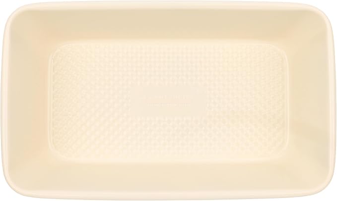 David Burke 9" Loaf Pan – Commercial Grade Heavy Gauge Steel, Dishwasher Safe, PFTE & PFOA Free, Oven Safe – Cream - Image 2