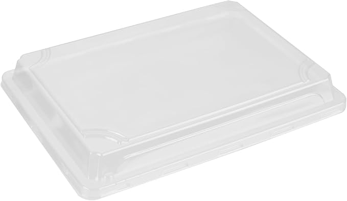 Restaurantware Plastic Sushi Trays 100 Pack of 10 x 7.2 x 1.77 Inch With Clear Lids Leak-Resistant Sushi Take Out Boxes Stackable Containers For Grab-And-Go - Image 16