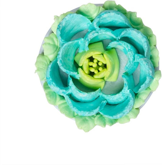 Restaurantware-Russian Piping Tip, 1 Petal Cake Decor Piping Tip - #45, Corrosion-Resistant, Stainless Steel Decorating Tip For Frosting, Dishwashable, Decorate Cupcakes, Cakes, or Cookies by Restaurantware