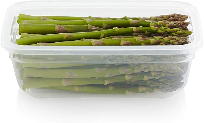 Snapware Total Solutions (3 Cup) Plastic Food Storage Containers Set, Airtight & Leakproof Locking BPA-Free Lids Tupperware, Freezer Dishwasher Microwave Safe (Pack of 10) - Image 8