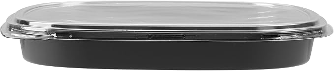 Restaurantware Plastic Sushi Trays 100 Pack of 13.5 x 13.5 x 1.77 Inch With Clear Lids Leak-Resistant Sushi Take Out Boxes Stackable Containers For Grab-And-Go - Image 12
