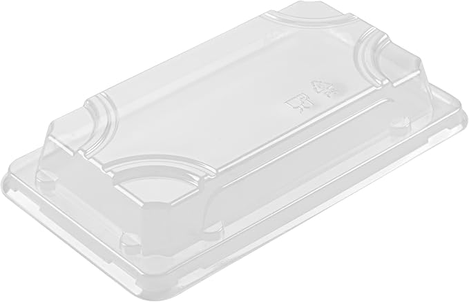 Restaurantware Plastic Sushi Trays 100 Pack of 6.1 x 3.5 x 1.77 Inch With Clear Lids Leak-Resistant Sushi Take Out Boxes Stackable Containers For Grab-And-Go - Image 15