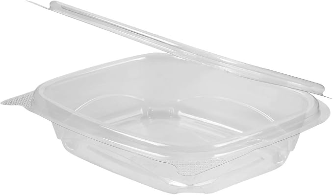 Karat [8oz -200 ct Small Clamshell Containers with Lids, For Berries, Fruits, Nuts, and Home Meal Prep - Clear Plastic Food Containers, Take Out Containers - Image 8