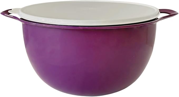 NewTupperware Thatsa Mixing Bowl Airtight Leakproof (Mega 42-cup Amethyst) by Unknown