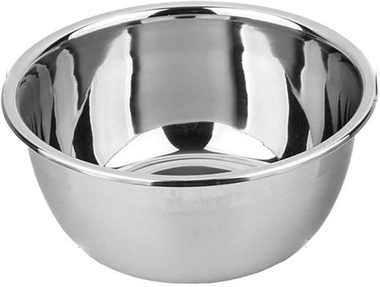 meleg otthon Stainless Steel Bowl,8.5QT Salad Bowl,Metal Bowls,Stainless Steel Basin,Heavy Duty Deeper Edge Mirror Finish Dishwasher Safe Bowl (XXL)… by meleg+otthon