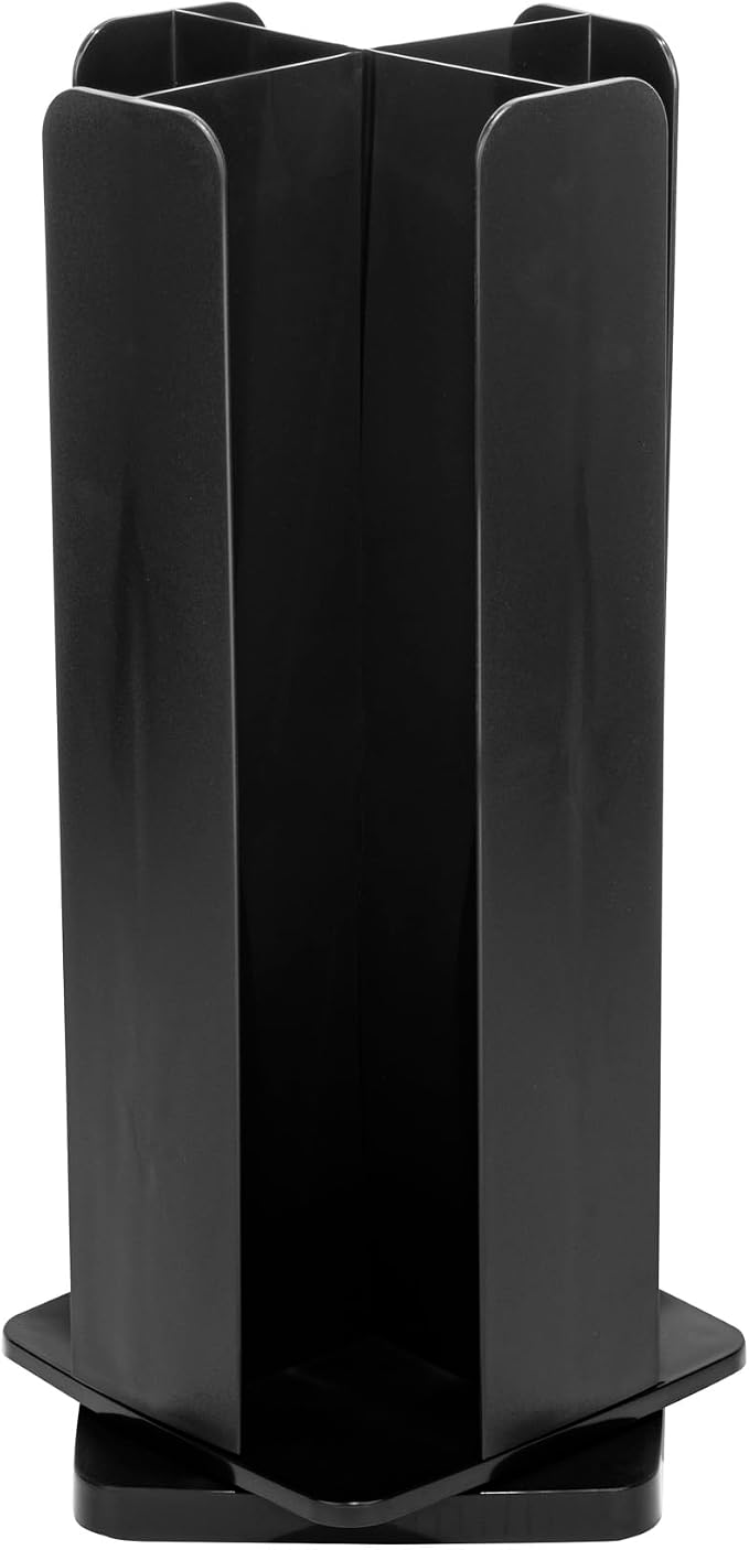 Restaurantware Restpresso Coffee Bar Organizer, 1 Count Durable 4 Compartments, Compact Size, Black Plastic Tabletop Coffee Supplies Organizer For Homes, Office Spaces, Breakrooms, and Lounges - Image 12