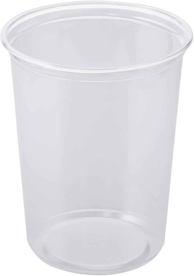 Karat FP-DC32-PPU 32 oz Deli Container, 5.7" Height, 4.61" Width, 3.27" Length (Pack of 500), Clear (Pack of 500) - Image 2