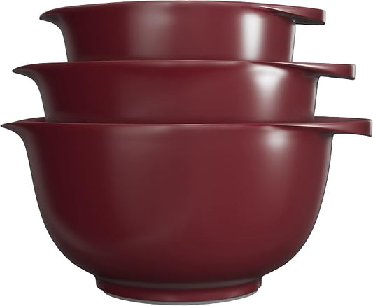 Rosti Precision Craft Mixing Bowl Set 3 Pcs Elevate Your Culinary Experience Stylish Nesting Bowls for Effortless Cooking and Baking by Rosti