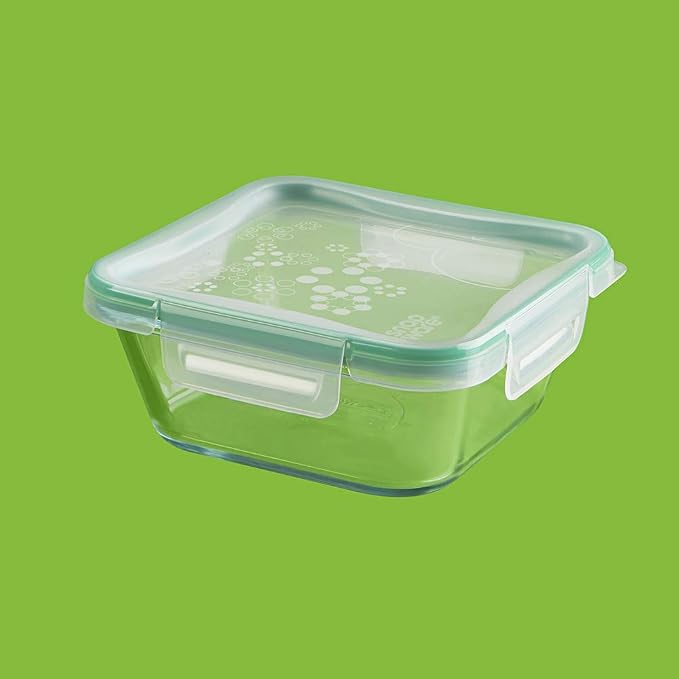 Snapware Total Solutions (2-Pack, 1 & 4 Cup) Glass Food Storage Containers Set, Airtight & Leakproof Locking BPA-Free Lids, Freezer Dishwasher Microwave Safe - Image 2