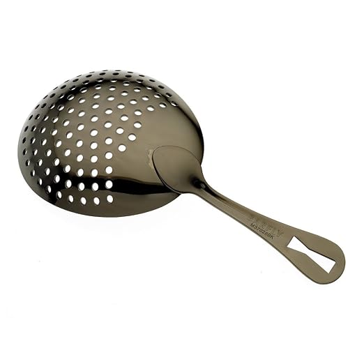 Barfly , Julep Strainer, Gun Metal Black - Image 4