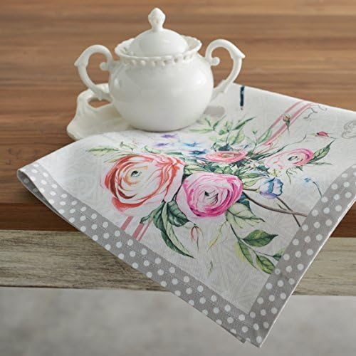 Maison d' Hermine Cloth Napkins Set of 4 100% Cotton Everyday Reusable Square Napkins Cloth Washable, Dinner, Party, Wedding, Restaurant, Spring/Summer (Champ De Mars, 20" x 20") | Everyday Square Napkins Cloth Washable Dinner Party Wedding Restaurant ... - Image 6