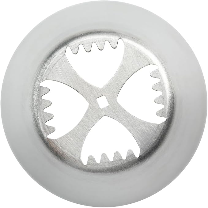 Restaurantware-Russian Piping Tip, 1 Tulip Cake Decor Piping Tip - #4, Corrosion-Resistant, Stainless Steel Decorating Tip For Frosting, Dishwashable, Decorate Cupcakes, Cakes, or Cookies - Image 2