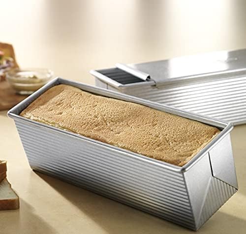 USA Pan Pullman Loaf Pan with Cover, Large w Set of 2, 13 x 4 (Pack of 3) - Image 5