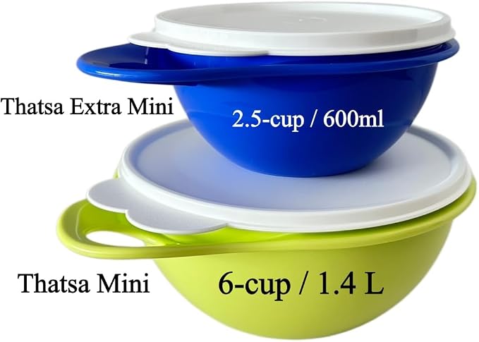 NewTupperware Thatsa Mixing Bowl Airtight Leakproof (2.5-cup and 6-cup Thatsa Mini) - Image 2
